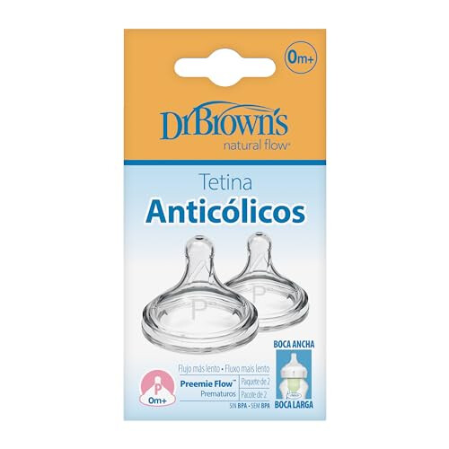 Dr Brown's Options+ Wide Neck Preemie Teats 1