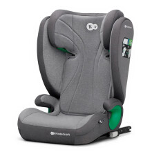 Kinderkraft JUNIORFIX2 Car Seat for 4-12 Years, I-Size 100-150 cm, Group 2/3, Toddler car seat with Isofix, Adjustable Headrest, Reinforced Side