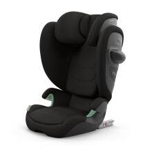 CYBEX Gold child car seat Solution G2 Comfort, For ages 3 to 12 year olds (100 - 150 cm), Max. 50 kg, For cars with and without ISOFIX, Magic Black