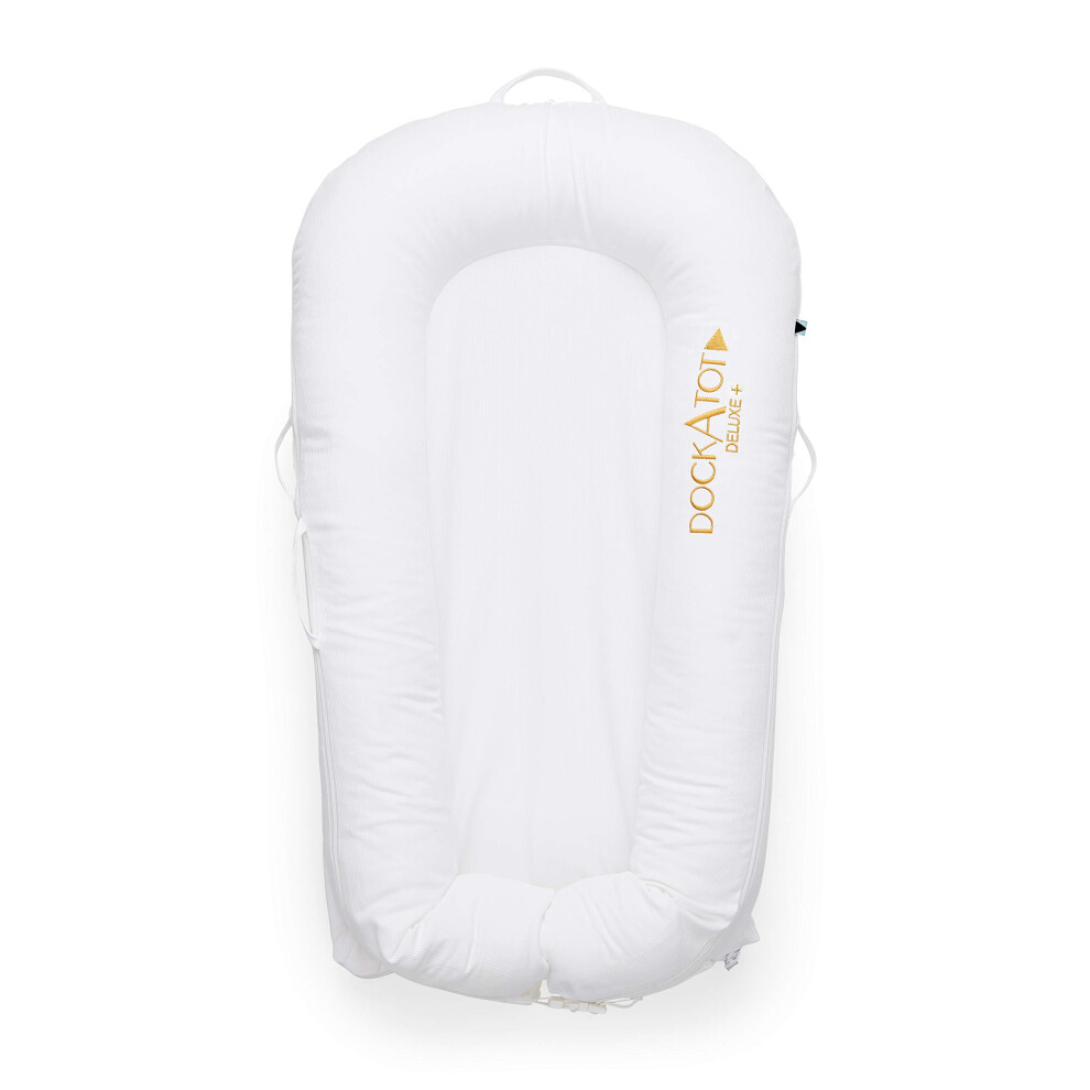 Dockatot Dock A Tot Deluxe+ Dock - Pristine White