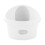 Shnuggle Shnuggle Toddler Bath - White With Light Grey Backrest, 9+ months 2