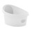 Shnuggle Shnuggle Toddler Bath - White With Light Grey Backrest, 9+ months 1
