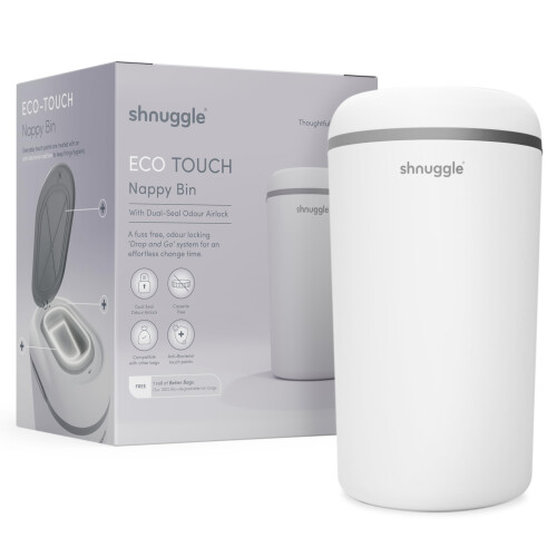 Shnuggle Shnuggle Eco-Touch Baby Nappy Diaper Bin