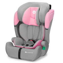 Kinderkraft Car Seat Comfort UP, I-Size Booster Child Seat, with 5 Point Harness, Adjustable Headrest, for Toddlers, Infant, Group 1/2/3, 9-36 Kg, Up