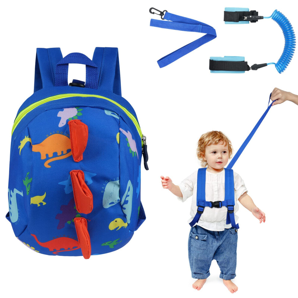 Baby Reins, Baby Walking Reins And Toddler Safety Harness, Dinosaur Baby Reins Safety Leash Baby Toddler Anti Lost Belt Reins For Toddlers Boys Aomig
