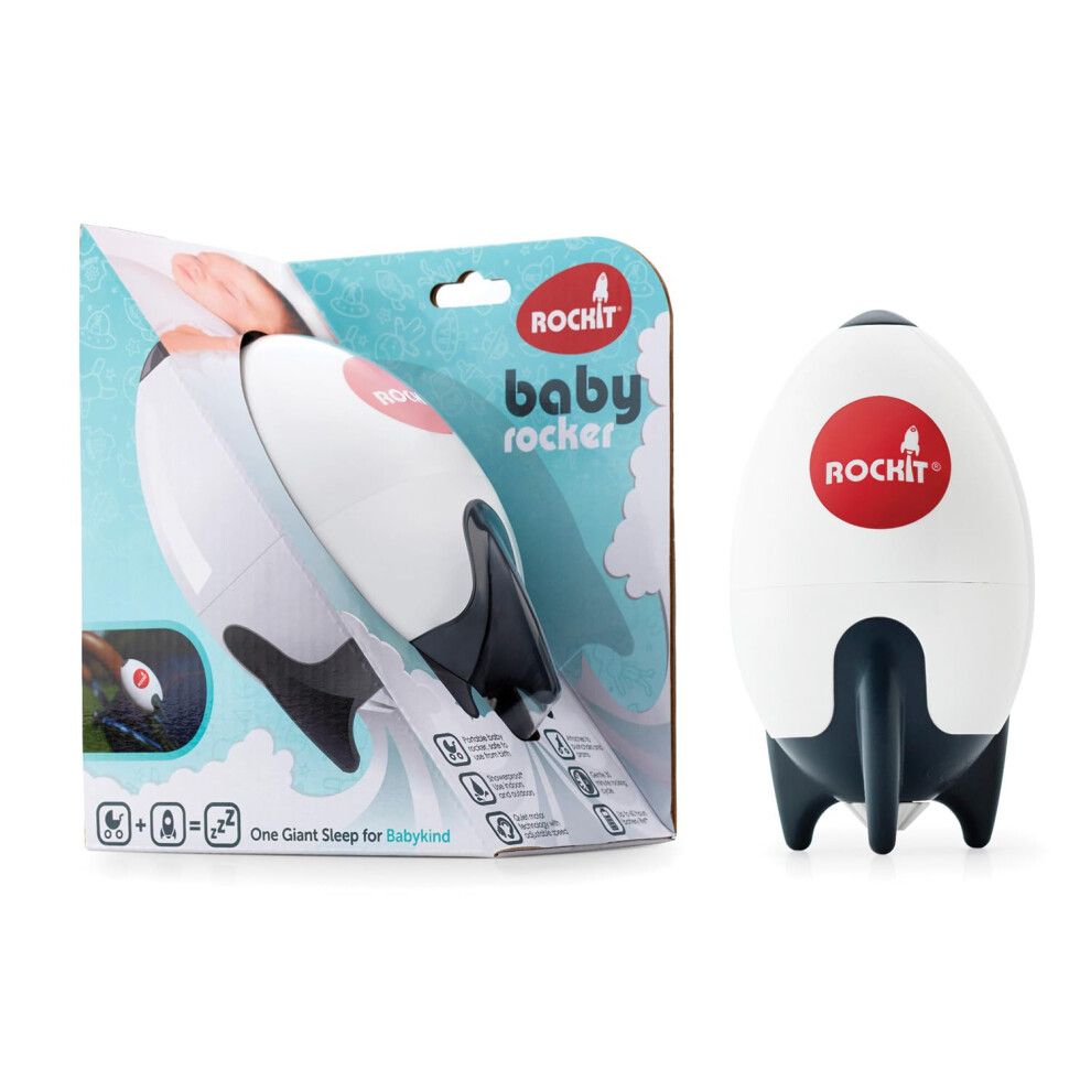 Portable Baby Rocker (Aa Battery Version). Fits Any Stroller, Pram, Pushchair Or Buggy Rockit