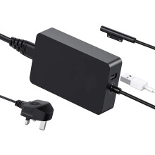 Surface Pro Charger for Microsoft Surface Charger for Microsoft Surface Pro 9/8/7/6/5/4/3, 65W Surface Laptop Charger, Surface Book, Surface Laptop Go