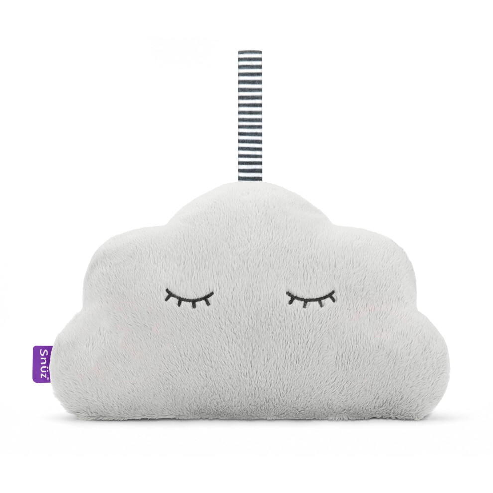 Snuzcloud 3-In-1 Noise Machine - Baby Sleep Aid With Soothing Noise And Sensory Lights, Newborn Essential For The Cot, Crib, And More, White/Pink