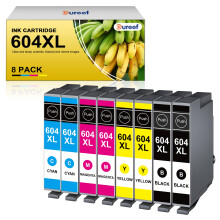 Gureef 604XL Ink Cartridges for Epson 604 Ink Cartridges for Epson XP2200 Ink Cartridges Compatible with Epson XP 3200 XP 4200 XP-4205 XP 2200 XP-2205