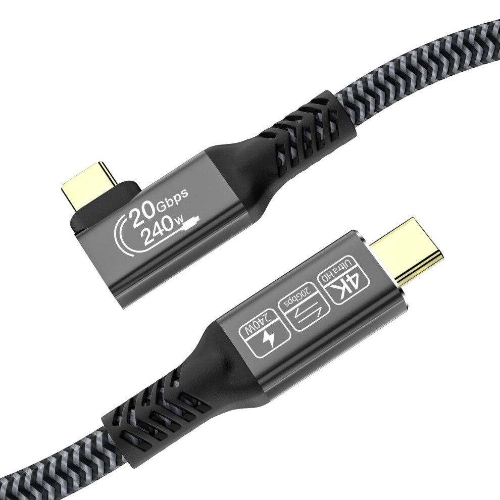 Cakoble Usb C Data Cable 2M,[20Gbps,240W,4K@144Hz] Usb 3.2 Cable Compatible Thunderbolt 4 Cable/Thunderbolt 3 Cable 5K@60Hz Usb C Monitor Cable For 8000001308893
