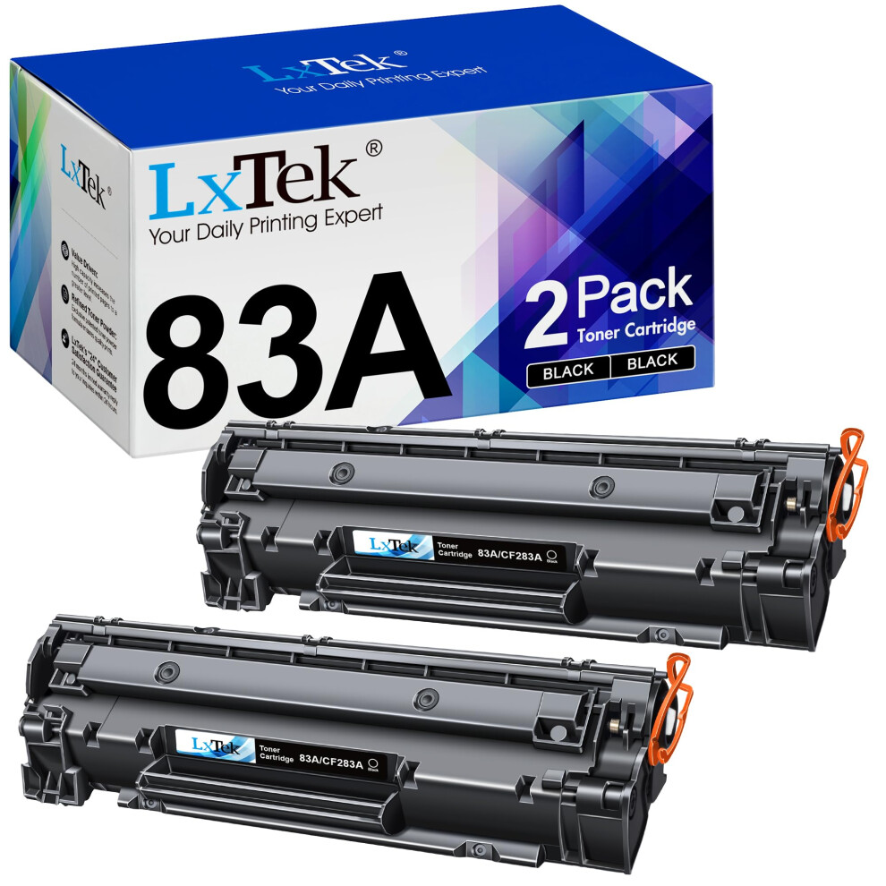 Lxtek 83A Compatible Toner Cartridge Replacement For Hp Cf283a 83A For Hp Laserjet Pro M201dw M201n Laserjet Pro Mfp M225dn M225dw M125a M125rnw Black 8000001310223