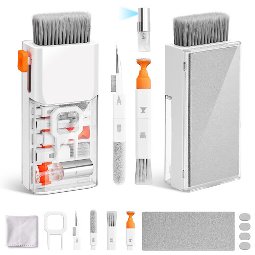 Laptop Screen Keyboard Cleaner Kit, Electronics Cleaning kit Tool for MacBook iPad iPhone Pro Cell Phone, Brush Tool for Tablet, Computer, PC