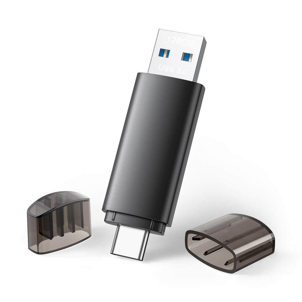 Joiot 128Gb Usb Flash Drive Dual-Interface Usb-A&Usb-C 3.0 Memory Stick Usb C Thumb Drive,Phone External Data Storage Datatraveler Compatible With 8000001311695