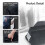 Mcbazel Tablet Pillow Stand for IPad Cushion Stand, Soft Multi-Angle Phone Pillow Lap Holder for Tablet/iPad/E-Reader - Black 5
