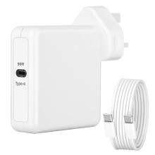 MacBook Charger for MacBook Pro, MacBook Air, Mac Laptop USB C Charger, Computer Notebook Power Adapter 96W Mac Book Pro USBC Plug, Included Type C