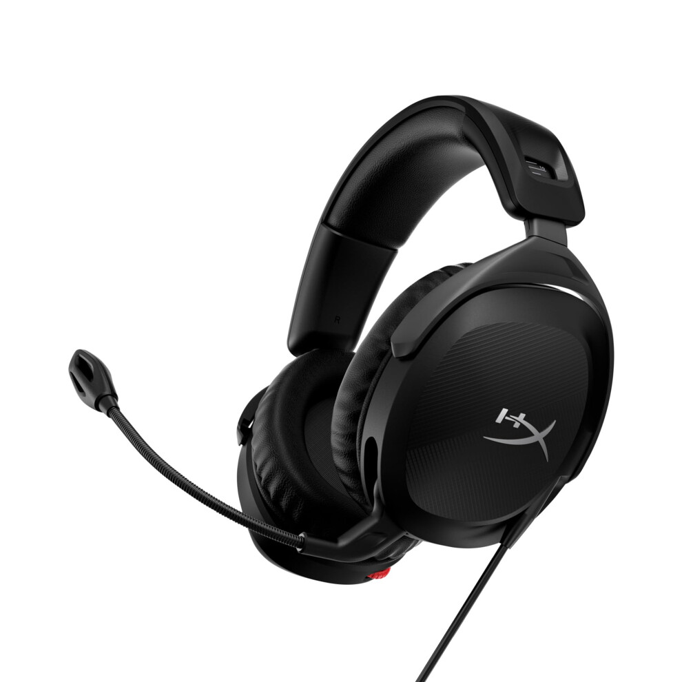 HYPERX 519T1AA Cloud Stinger 2 ? Lightweight over-ear headset with mic, Swivel-to-mute function, 50mm drivers, PC Compatible, Black-image-OPC-PK557RR-NEW