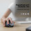 TeckNet TECKNET Rechargeable wireless mouse, Wireless Computer Mouse, Adjustable 4800DPI Mouse, Silent Ergonomic Wireless Mouse for Laptop PC Computer, 4