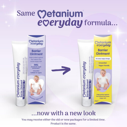 Metanium Everyday Barrier Ointment, Protection From Irritants, For 1