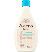 AVEENO Baby Daily Care Gentle Bath & Wash (1 x 400ml), Tear-Free Baby Wash