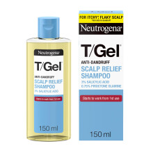 Neutrogena T/Gel Scalp Relief Anti-Dandruff Shampoo (150ml) With 3%