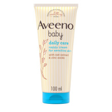 Aveeno Baby Daily Care Nappy Cream (1x 100ml), Gentle Cream to Soothe