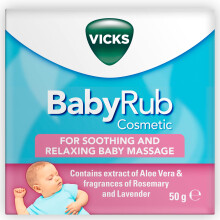 Procter & Gamble Vicks BabyRub Ointment, with Fragrances Of Rosemary And