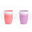 Munchkin Munchkin Miracle 360 Sippy Cup, 6+ Months - 7oz/207ml, 2 Pack,Pink/Purple 6