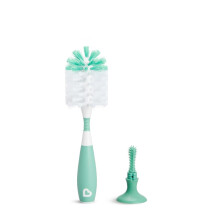Munchkin Bristle Bottle Cleaner Brush | Water Bottle Brush with Built In