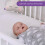 2 Pack Crib Fitted Sheets 44 x 80cm – White – Light, Breathable & 5