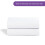 2 Pack Crib Fitted Sheets 44 x 80cm – White – Light, Breathable & 8