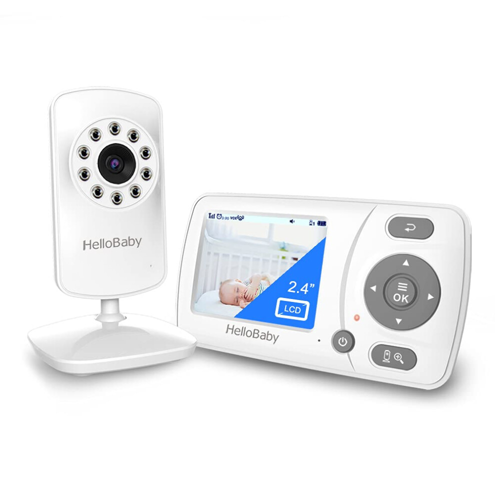 HelloBaby Baby Monitor, Upgrade Video Baby Monitor with Camera and Night