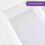 2 Pack Crib Fitted Sheets 44 x 80cm – White – Light, Breathable & 6