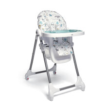 Mamas & Papas Snax Adjustable Highchair, Reclines, Foldable with Removable