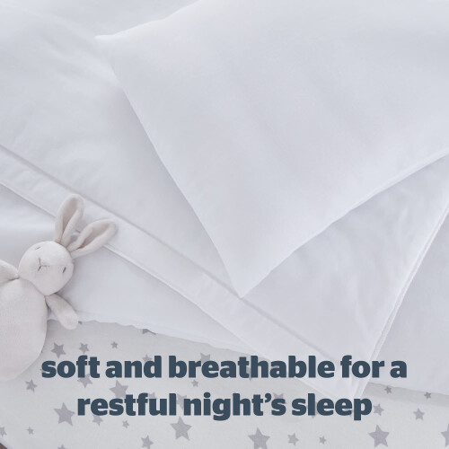 Silentnight Silentnight Safe Nights Cot Bed Anti Allergy Pillow 4 Pack - Quality 2