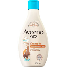 Aveeno Baby Kids Shampoo 250ml | Enriched with Soothing Oat & Shea Butter