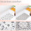 Next to Me Crib Sheets - 3pc Crib Fitted Sheet Set - 2 Fitted Cotton 6