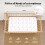 FIEMOL Cot Bed Sheets 140 x 70cm Fitted, 3 Pack Baby Cot Sheets, Ultra 3
