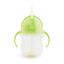 Munchkin Click Lock Tip and Sip Straw Cup | Baby Toddler Sippy Cups with
