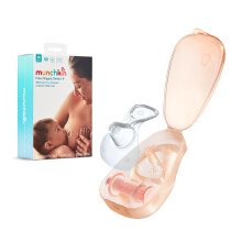 Munchkin Flow 20mm Nipple Shield+ | See Your Milk Flow While You
