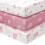FIEMOL Cot Bed Sheets 140 x 70cm Fitted, 3 Pack Baby Cot Sheets, Ultra 1
