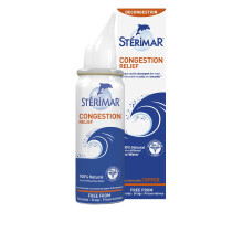 Sterimar Congestion Relief, Nasal Spray, Natural Sea Water Solution, 50 ml
