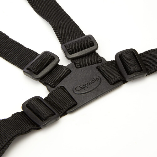 Clippasafe Walking Harness and Reins (Black) 2