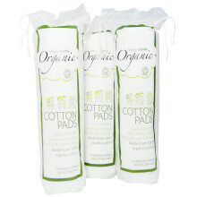 Simply Gentle Organic Cotton - Pack of 100 Pads (Pack of 3)