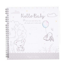 YöL Hugs & Kisses Baby Milestone Journal Keepsake Toddler Newborn Shower