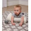 Mamas & Papas Mamas & Papas Tummy Time Roll, Interactive Soft Baby Pillow with 5
