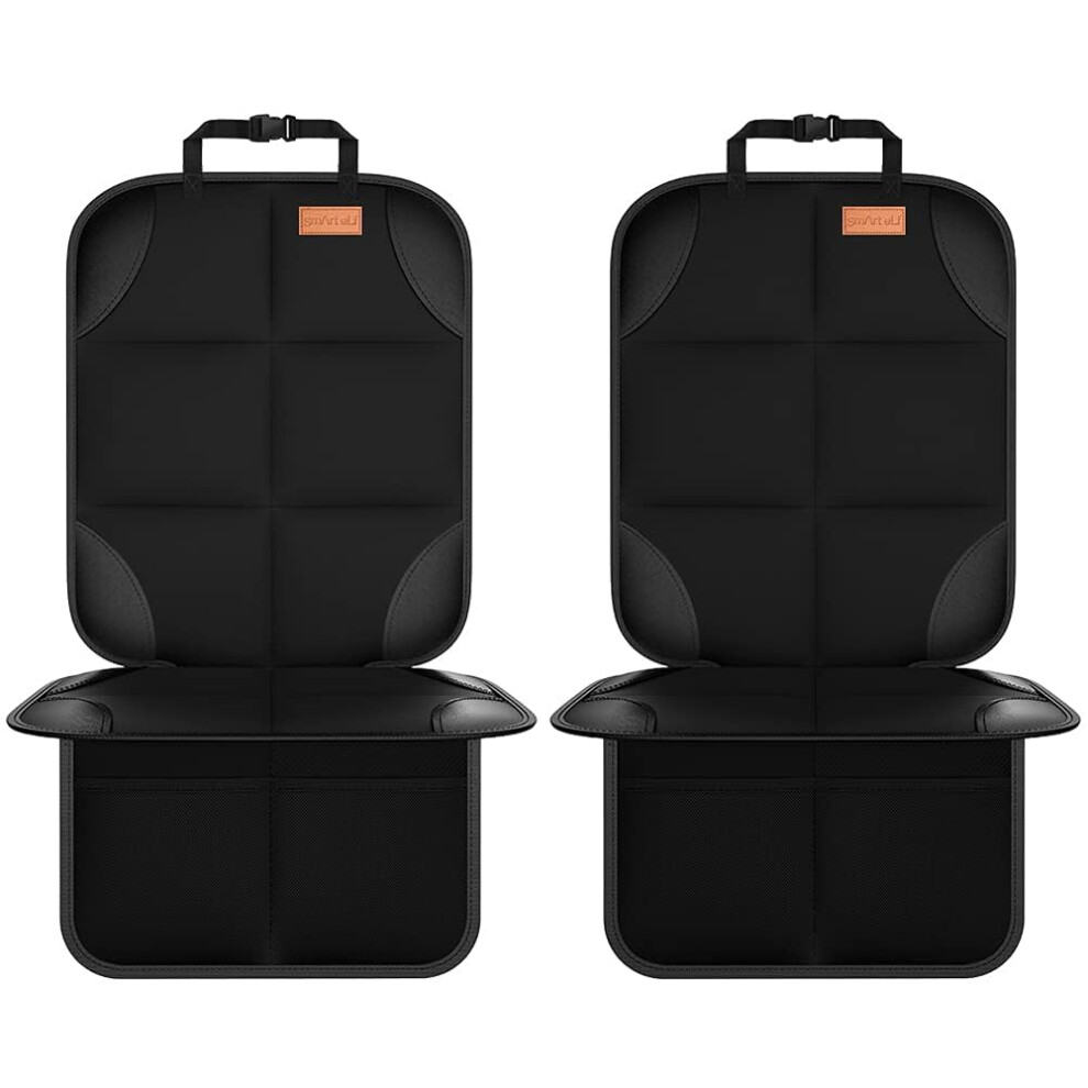 Smart Elf 2 Pack Car Seat Protector - For Kids, Child With Waterproof