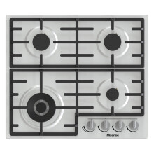 Hisense GM773XF 75cm 5 Burners Built-in Gas Hob with Easy Clean Surface, Wok