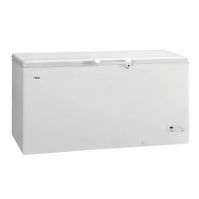 Haier HCE519F Freestanding Chest Freezer, 519L Total Capacity, With Counter