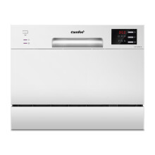 COMFEE' Table Top Dishwasher with 6 Place Settings, Mini Countertop Dishwasher