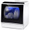 Karlxtom Table Top Dishwasher 6 Programs Mini Dishwasher with Touch Control, 1